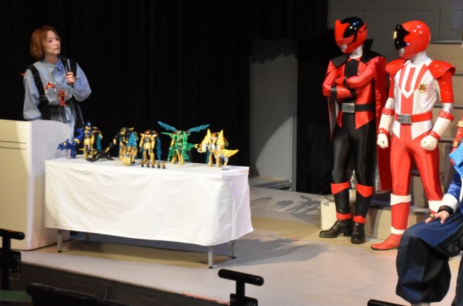 announcement of the latest Super Sentai series, No.1 Sentai Gozyuger